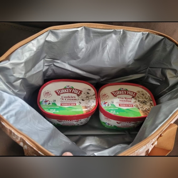 NEW Thirty-one Bake & Take Party Cooler Autumn Harvest print - Picture 3 of 8